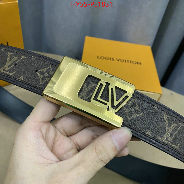 Belts-LV,the best quality replica , ID: PE1831,$: 55USD