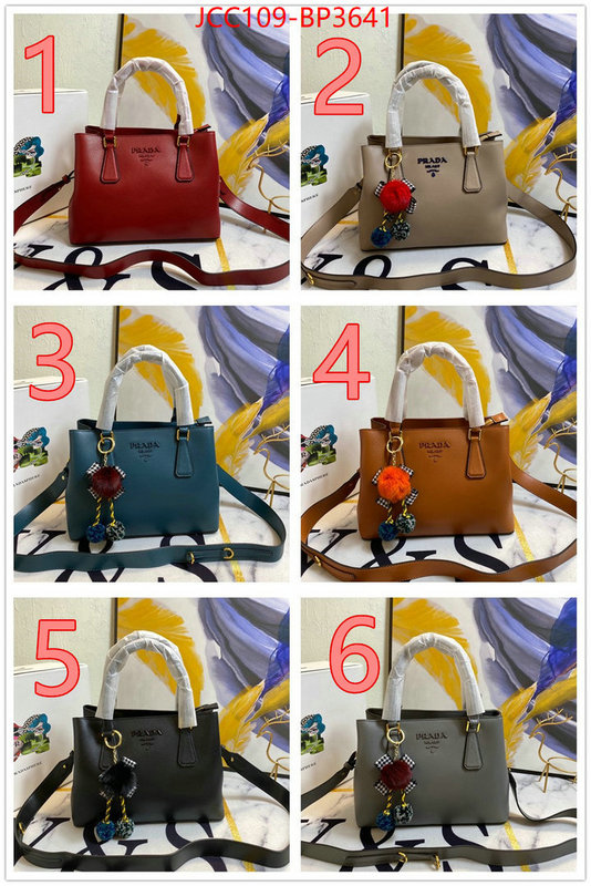 Prada Bags(4A)-Handbag-,replica online ,ID: BP3641,$: 109USD