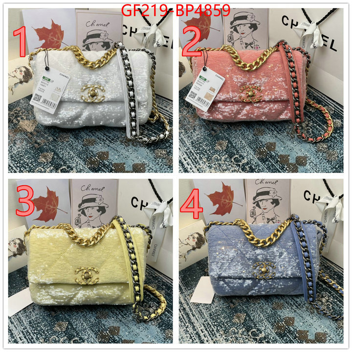 Chanel Bags(TOP)-Diagonal-,ID: BP4859,$: 219USD