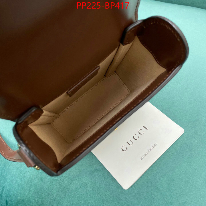 Gucci Bags(TOP)-Horsebit-,best aaaaa ,ID: BP417,$:225USD