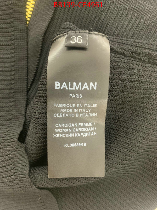 Clothing-Balmain,where to buy , ID: CE4961,$: 139USD