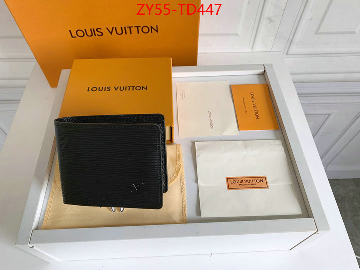 LV Bags(4A)-Wallet,ID: TD447,$: 55USD