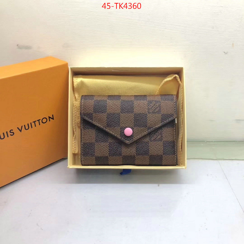LV Bags(4A)-Wallet,ID: TK4359,$:45USD