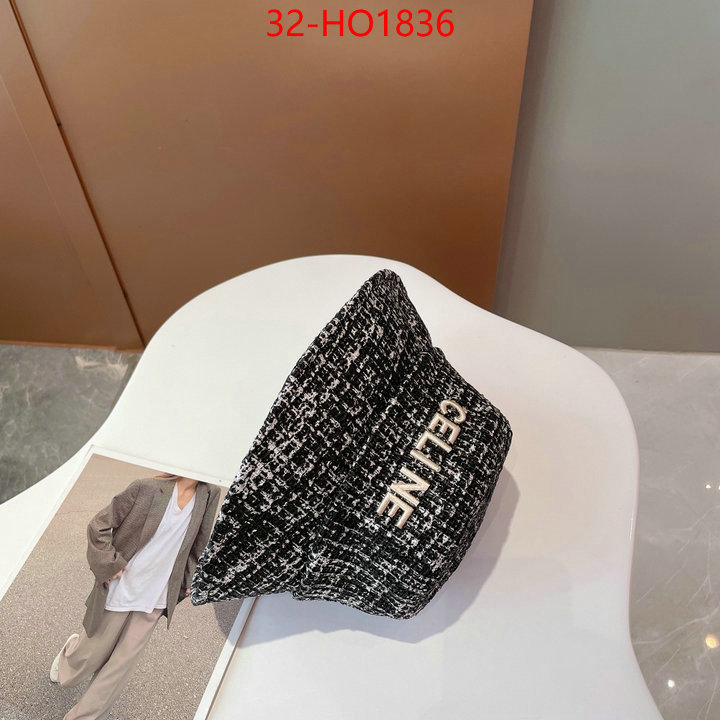 Cap (Hat)-Celine,high quality customize , ID: HO1836,$: 32USD