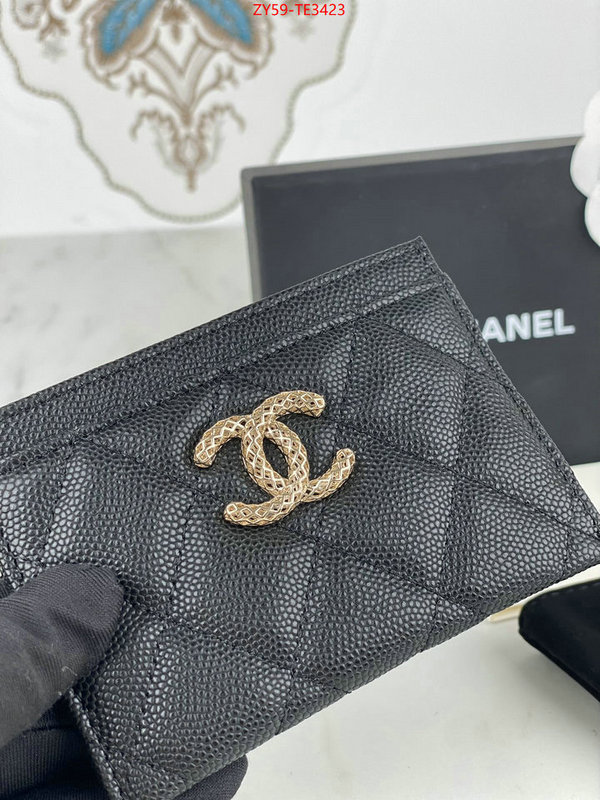 Chanel Bags(4A)-Wallet-,ID: TE3423,$: 59USD