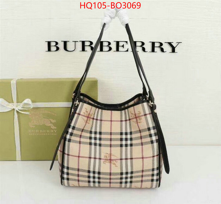 Burberry Bags(4A)-Handbag,designer high replica ,ID: BO3069,$: 105USD