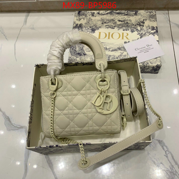 Dior Bags(4A)-Lady-,ID: BP5986,$: 89USD