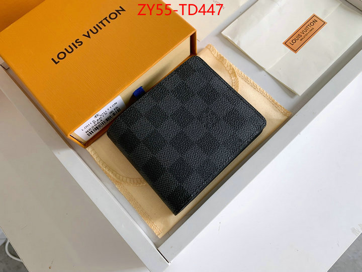 LV Bags(4A)-Wallet,ID: TD447,$: 55USD