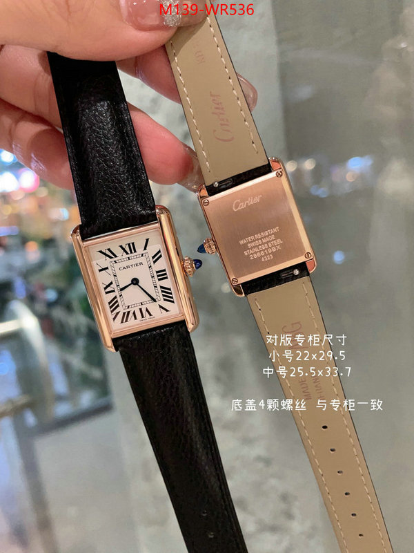 Watch(4A)-Cartier,replica us , ID: WR536,$: 139USD