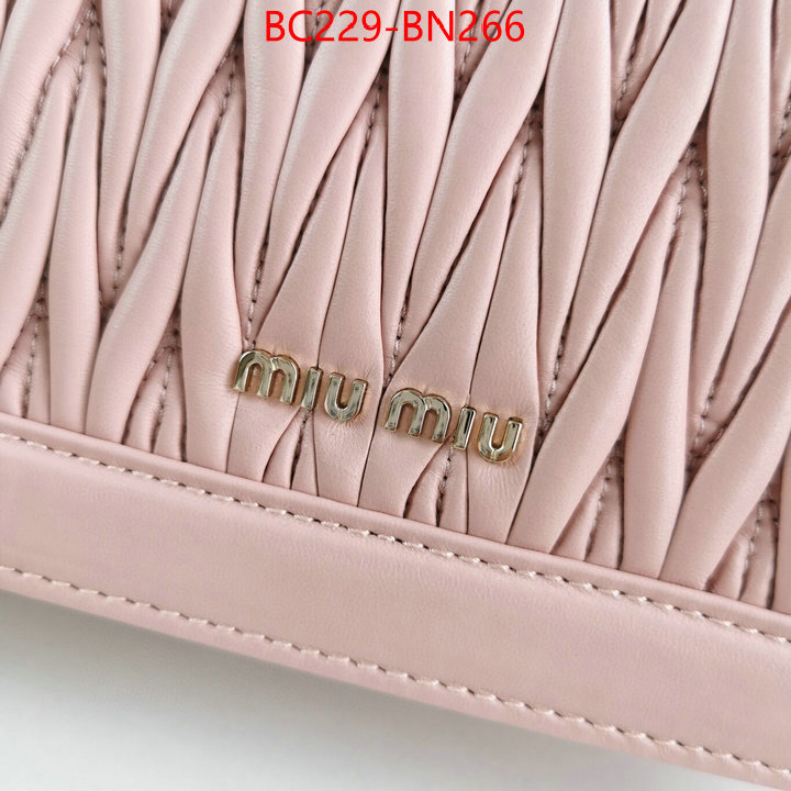 Miu Miu Bags(TOP)-Diagonal-,replica aaaaa+ designer ,ID: BN266,$: 229USD