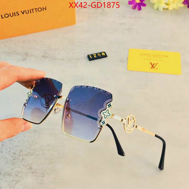 Glasses-LV,2023 luxury replicas , ID: GD1875,$: 42USD