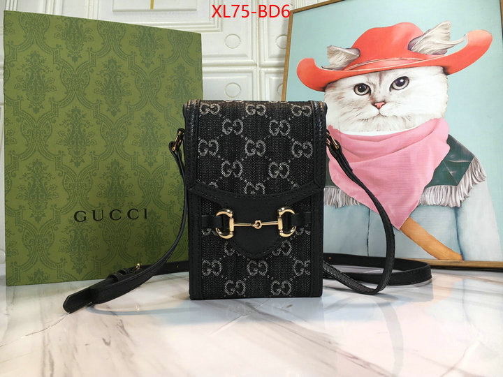 Gucci Bags(4A)-Horsebit-,replica 1:1 ,ID: BD6,$: 75USD