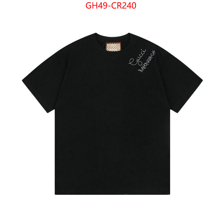 Clothing-Gucci,replcia cheap from china , ID: CR240,$: 49USD