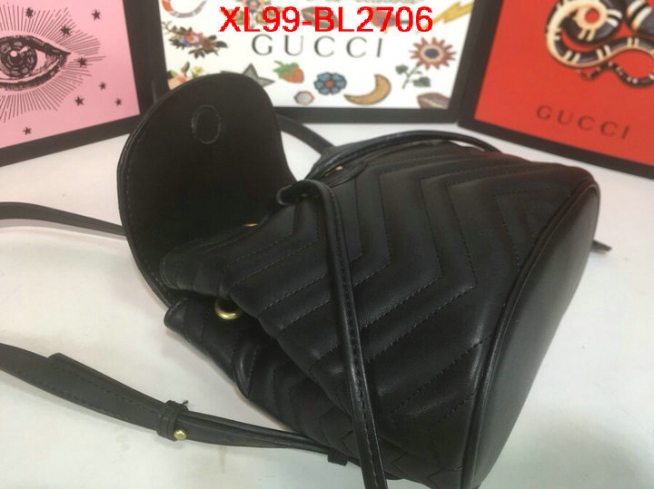 Gucci Bags(4A)-Backpack-,exclusive cheap ,ID: BL2706,$: 99USD