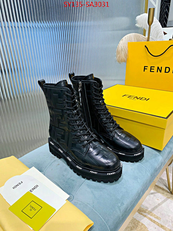 Women Shoes-Fendi,replica 2023 perfect luxury , ID:SA3031,$: 135USD