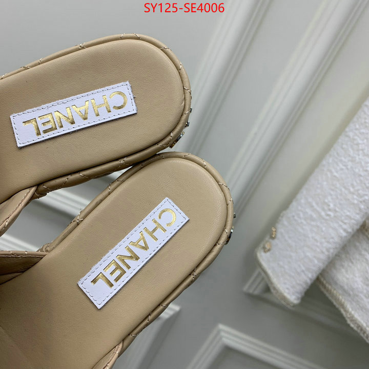 Women Shoes-Chanel,where should i buy replica , ID: SE4006,$: 125USD