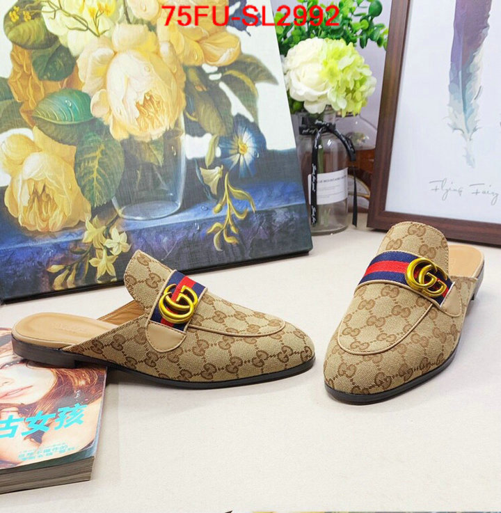 Women Shoes-Gucci,first top , ID: SL2992,$:75USD