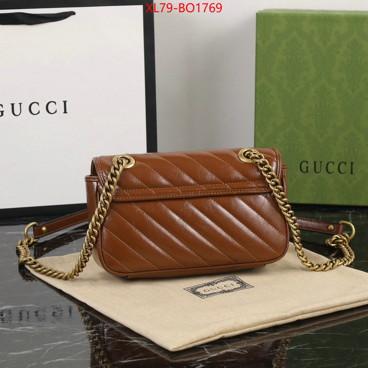 Gucci Bags(4A)-Marmont,buy the best high quality replica ,ID: BO1769,$: 79USD