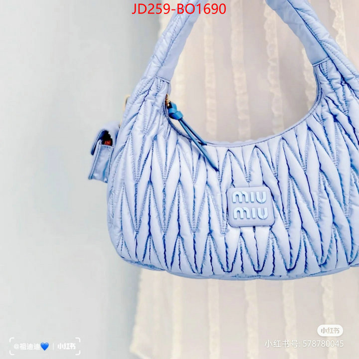 Miu Miu Bags(TOP)-Handbag-,sellers online ,ID: BO1690,$: 259USD