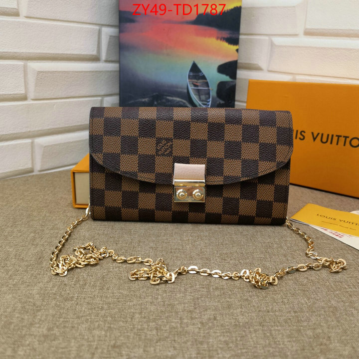 LV Bags(4A)-Wallet,ID: TD1787,$: 49USD