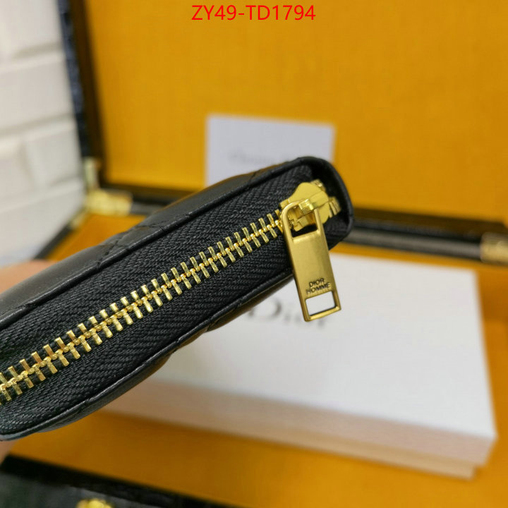 Dior Bags(4A)-Wallet-,ID: TD1794,$: 49USD