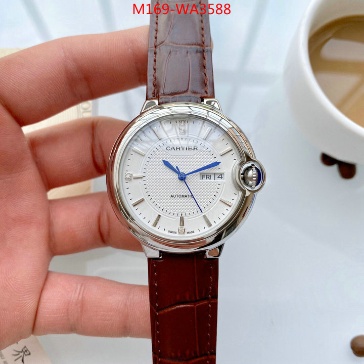 Watch(4A)-Cartier,1:1 replica wholesale , ID: WA3588,$: 169USD