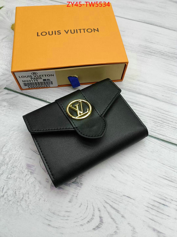 LV Bags(4A)-Wallet,buy 2023 replica ,ID: TW5534,$: 45USD