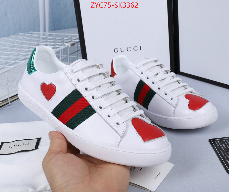 Women Shoes-Gucci,7 star quality designer replica , ID: SK3362,$:75USD