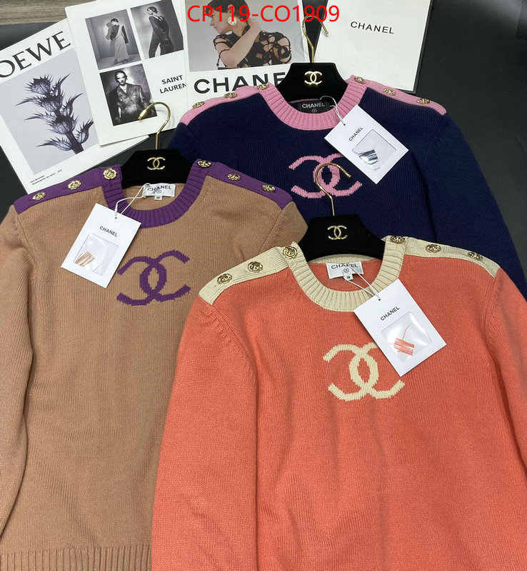 Clothing-Chanel,highest product quality , ID: CO1909,$: 119USD
