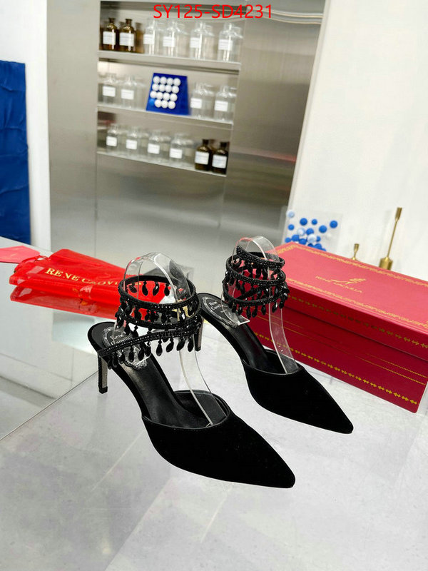 Women Shoes-Rene Caovilla,high-end designer , ID: SD4231,$: 125USD