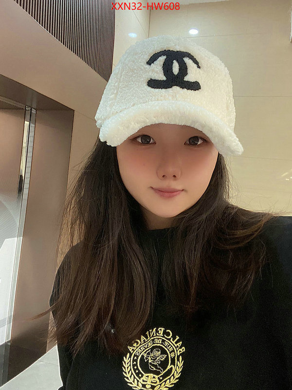 Cap (Hat)-Chanel,designer replica , ID: HW608,$: 32USD