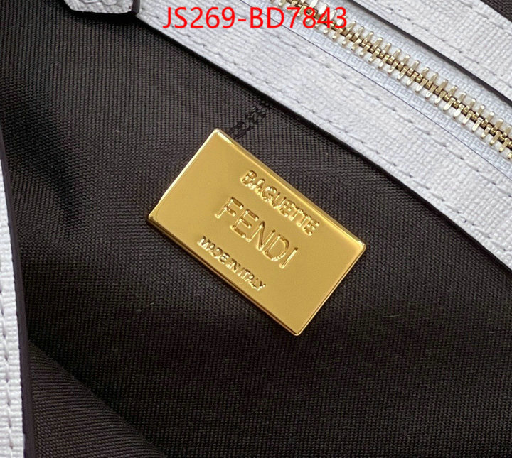 Fendi Bags(TOP)-Baguette,top quality website ,ID: BD7843,$: 269USD