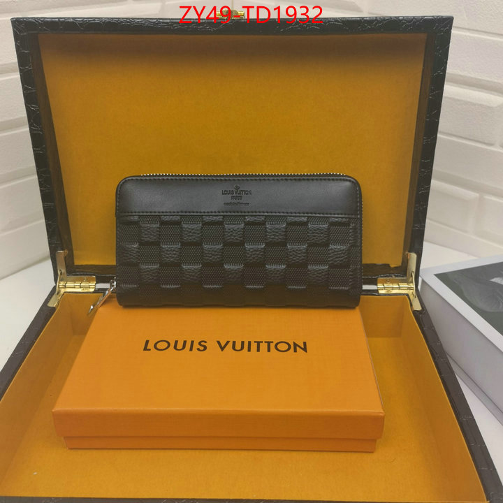 LV Bags(4A)-Wallet,ID: TD1932,$: 49USD