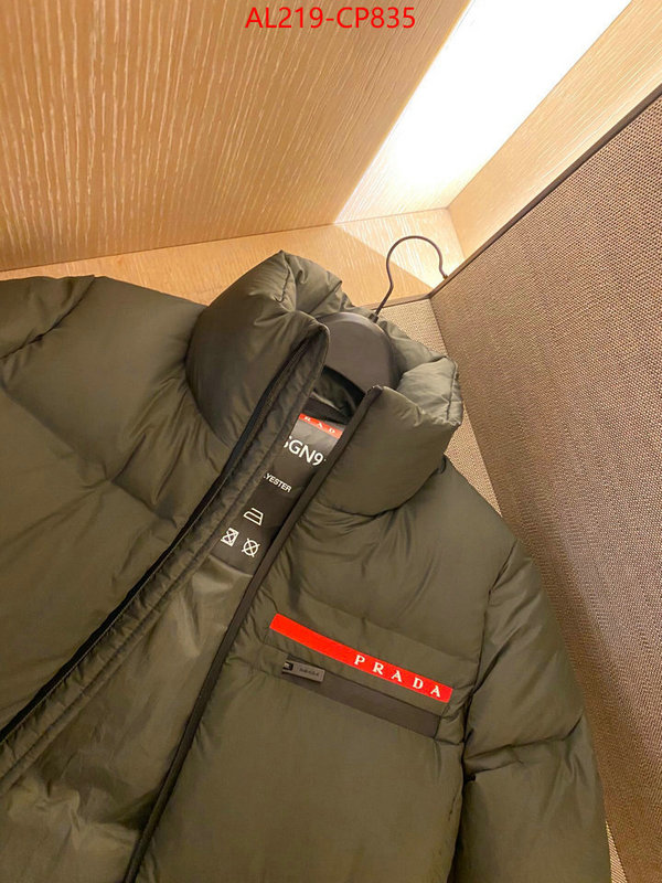 Down jacket Women-Prada,luxury fake , ID: CP835,$:219USD