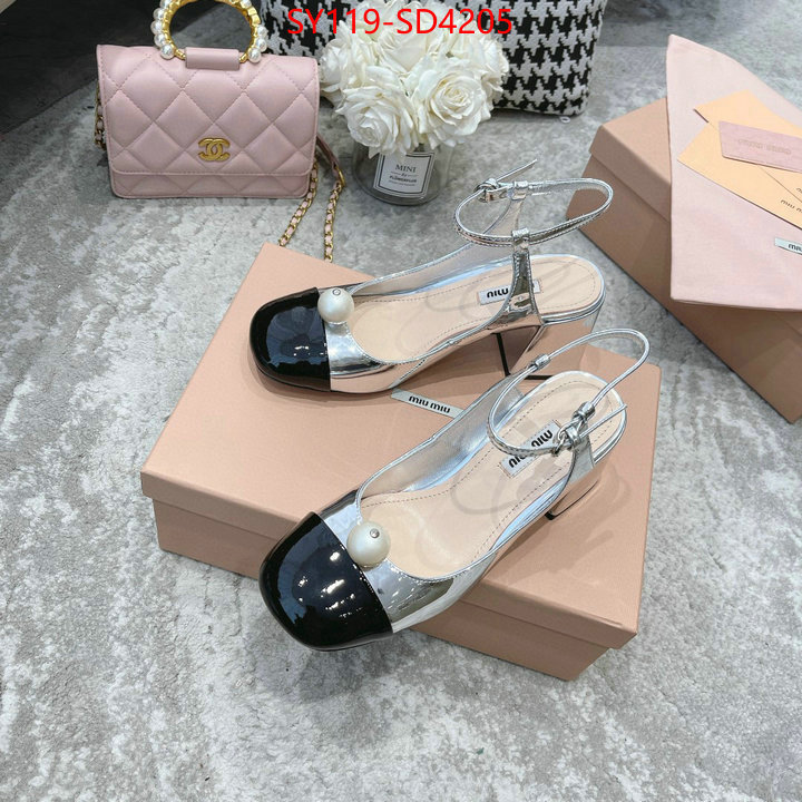 Women Shoes-Miu Miu,replica sale online , ID: SD4205,$: 119USD