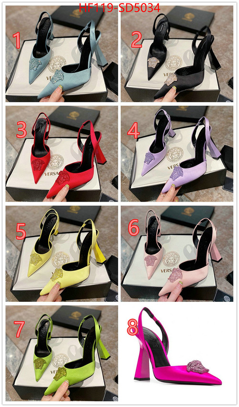 Women Shoes-Versace,best wholesale replica , ID: SD5034,$: 119USD