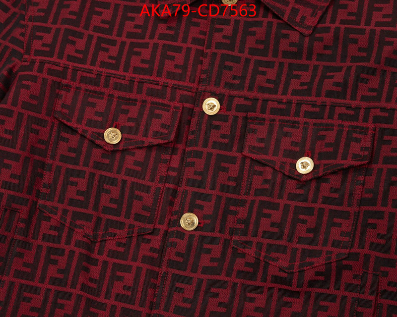 Clothing-Fendi,7 star collection , ID: CD7563,$: 79USD