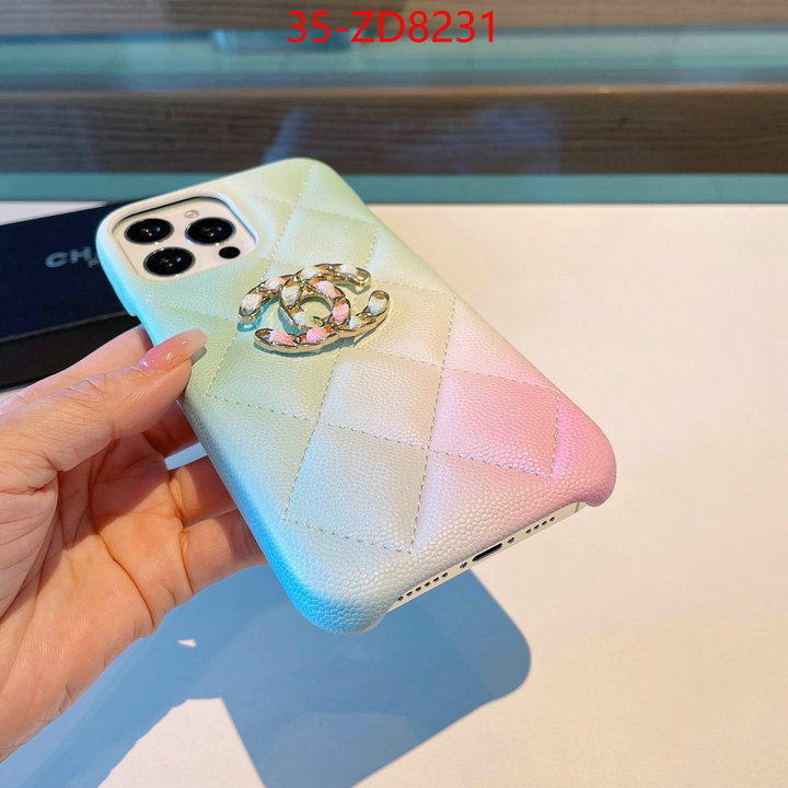 Phone case-Chanel,practical and versatile replica designer , ID: ZD8231,$: 35USD