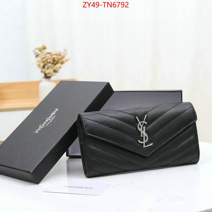 YSL Bag(4A)-Wallet-,ID: TN6792,$: 49USD