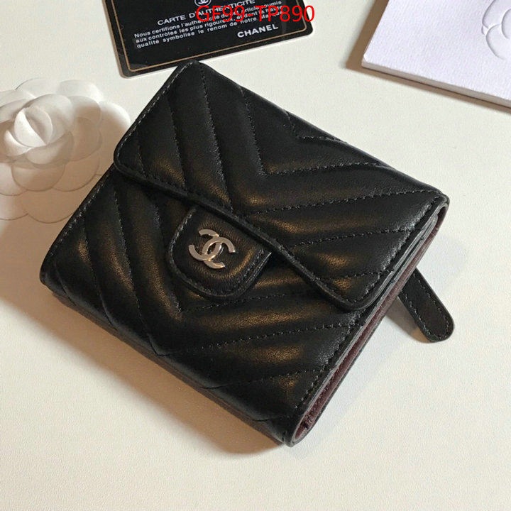 Chanel Bags(TOP)-Wallet-,ID: TP890,$: 99USD