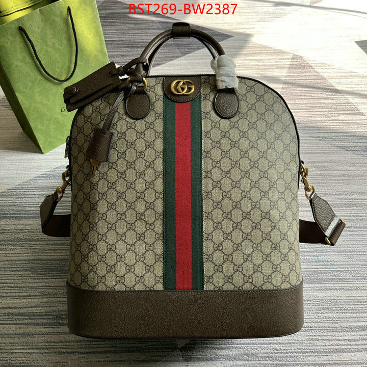 Gucci Bags(TOP)-Backpack-,best knockoff ,ID: BW2387,$: 269USD