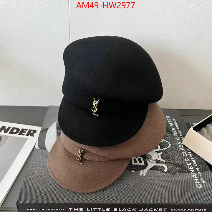 Cap (Hat)-YSL,website to buy replica , ID: HW2977,$: 49USD