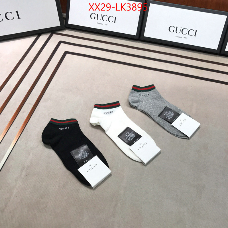 Sock-Gucci,the quality replica , ID: LK3895,$:29USD