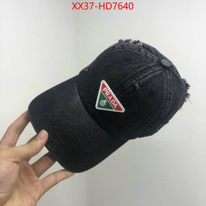 Cap (Hat)-Prada,luxury cheap , ID: HD7640,$: 37USD