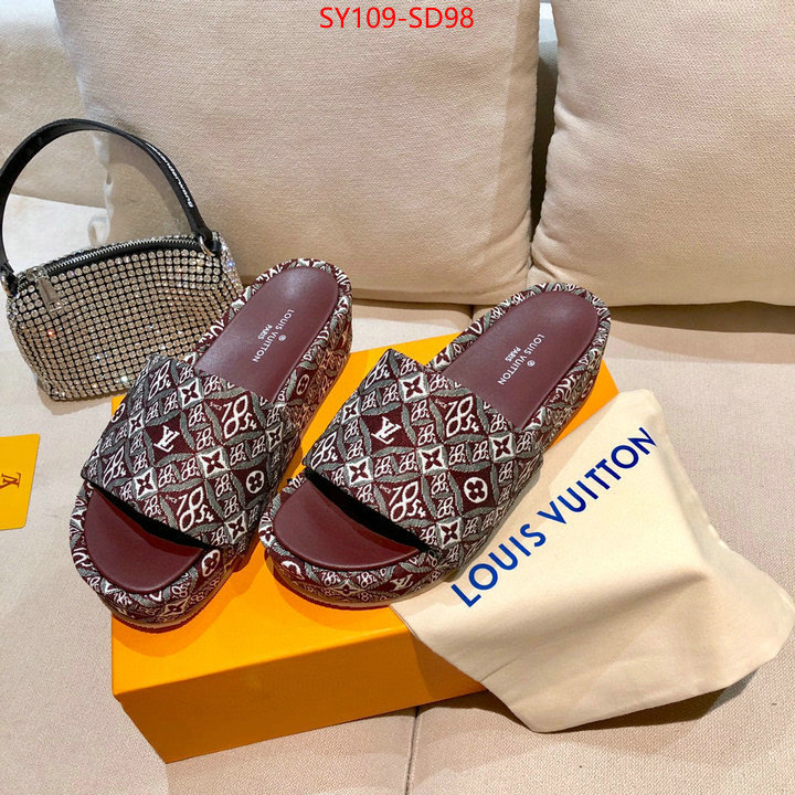 Women Shoes-LV,1:1 replica wholesale , ID: SD98,$: 109USD