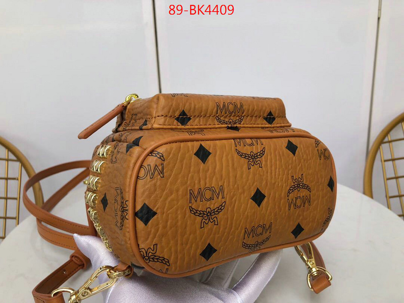 MCM Bags(TOP)-Backpack-,ID: BK4409,$: 89USD