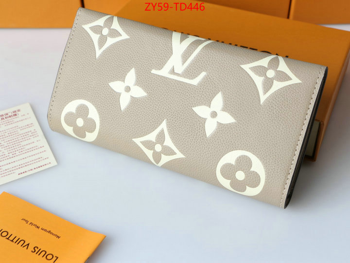 LV Bags(4A)-Wallet,ID: TD446,$: 59USD