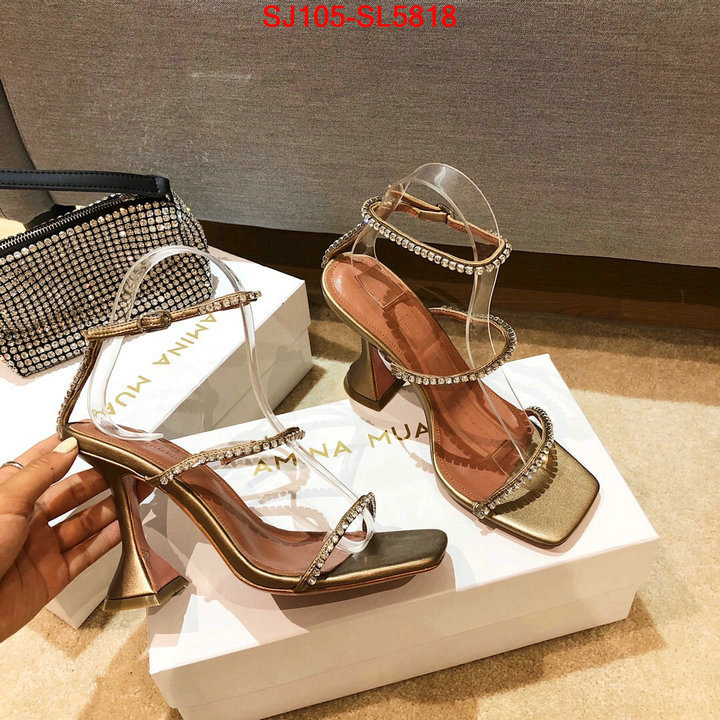 Women Shoes-Amina Muaddi,1:1 replica , ID: SL5818,$: 105USD