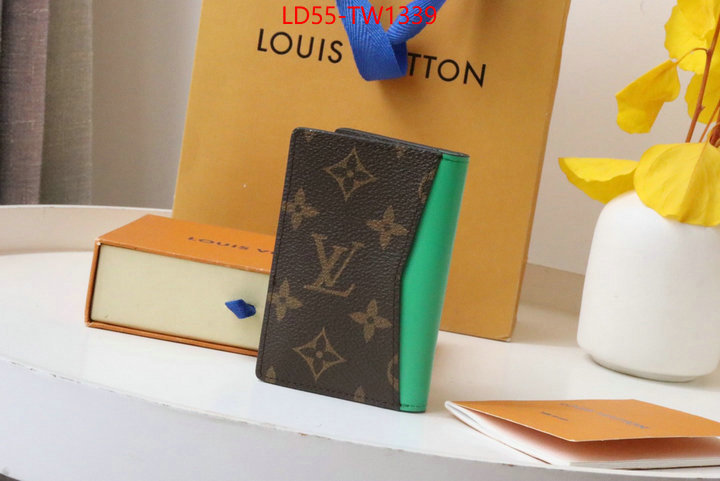 LV Bags(TOP)-Wallet,ID: TW1339,$: 55USD