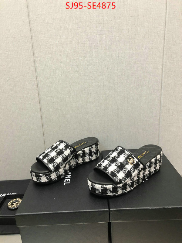 Women Shoes-Chanel,replica us , ID: SE4875,$: 95USD